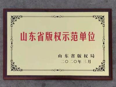 青島科技創(chuàng)新園這家企業(yè)榮獲&ldquo;山東省版權(quán)示范單位&rdquo;稱號